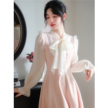 경성의복 개화기의상 졸업사진컨셉 졸사컨셉 드레스 여성 핑크 공주 드레스