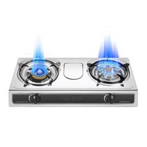 데스크탑 2구 천연가스 LPG 더블헤드 가스레인지, 상세 페이지 참고, A타입 2구 LPG