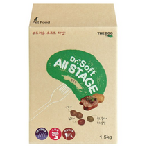 더독 전연령 닥터소프트 램 프리미엄 소프트 사료, 8개, 1.5kg