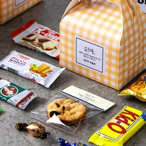 미니 르뱅쿠키 간식답례품(쿠키+과자9종세트)포장 돌 잔치 시보해제 결혼 스승의날 승진턱 퇴사 선물 청첩장 환갑 조문 웨딩 단체, 24HC_화이팅하자 수제쿠키 디저트