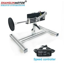 엑추에이터 리니어모터 무선 소형 Diy 웜 기어 왕복 모션 액추에이터 40w 고속 260rpm 조정 가능한 각도 컨트롤러 알루미늄 합금 지원, RF 제어 없이, 나는 플러그