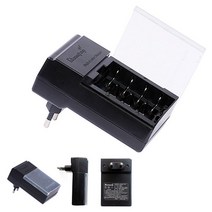 깜냥 4구 니켈카드뮴 AA AAA충전기 니켈수 - 2022975EA, 본상품선택