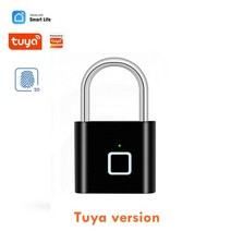 디지털 도어락 번호키 현관 tuya 스마트 지문 자물쇠 usb 충전식 도어 잠금 도어록, 너의 검은