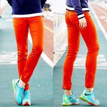 지큐 쿨제이 빅사이즈 추가 ~3XL 01 CH 파스텔 일자 스판 스키니 면바지
