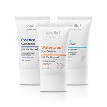 유리프 선크림 택 2종 (아쿠아/에센스/워터프루프), 50ml, 2개