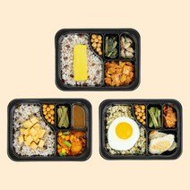 저당 당뇨 환자용 건강 도시락 임당 식단 관리, 3종3팩 1세트, 3개