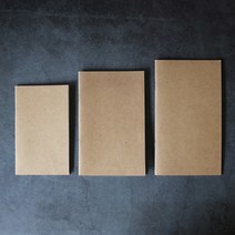 Parts 702 다이어리 속지 크라프트 리필 노트, 중