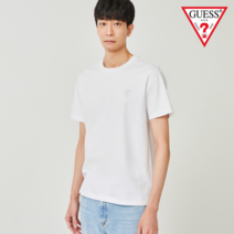 게스 게스 남성 미니 레인보우삼각 반팔티 NN2K0562