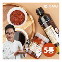 [수성심] 임성근의 한끗다른 (간장/양념장) 5통 골라담기, 선택:양념장3통+간장2통