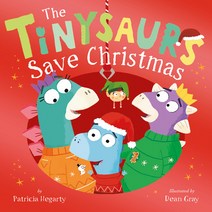 The Tinysaurs Save Christmas Hardcover, Tiger Tales, English, 9781680102796