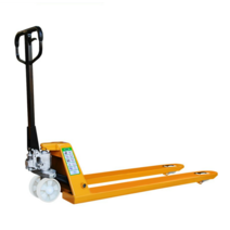 수동 지게차 유압 트레일러 핸드카 자키 리프트 3.5톤, 68.5cm 폴리우레탄 휠 2톤(일체형 펌프)