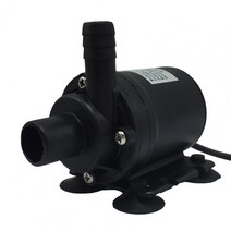 12/24V 나일론 유리 섬유 순환 부스터 원심 브러시리스 DC 워터 펌프 급수 잠수정 New, 04 1 S Steel 12V