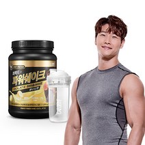 칼로바이 퍼펙트 파워쉐이크 아이솔레이트 김종국 유청 단백질 헬스 보충제 WPI 프로틴 파우더 바나나맛 1kg+쉐이커, 1세트