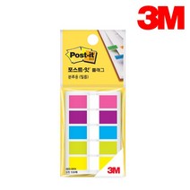 포스트잇 플래그 분류용 필름 5색견출 683-5KN, 3개