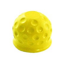 견인봉 트레일러 견인장치 4가지 색상 유니버설 50MM 토우바 볼 커버 트레일러 히치 보호 자동차 액세서, 04 Yellow