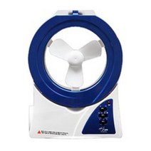 홍진테크 3 in 1 충전식 야외용 선풍기, HJ-L500-B, 블루