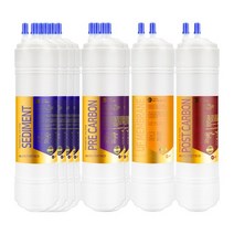 [필터테크] WPU-3205C1 1년세트 정수기필터호환 프리미엄 11인치 단방향 (UF), 상세 설명 참조