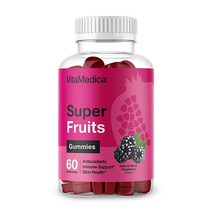 VitaMedica | 슈퍼 과일 젤리 | 유기농 항산화 물질 | 피부 건강 | 레스베라트