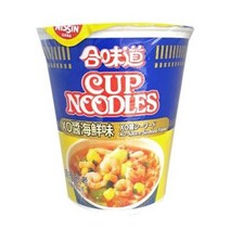 니씬 컵누들 엑스오 소스 씨푸드맛 70g