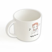 빨강머리앤 라운드머그 머그컵 머그잔 - 엔조이, 단품, 1개
