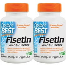 닥터스베스트 피세틴 100mg 베지 캡, 30개입, 2개