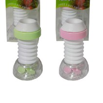 좁은 자바라 샤워절수기 5호 고급, 상품선택, 핑크, 핑크