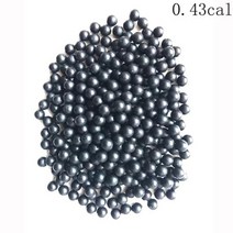 서바이벌 페인트볼 재사용 가능한 고무 페인트 볼 043cal 05cal 068cal야외, 0.43-200Pcs-Black