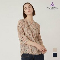 올리비아로렌 NC06 플라워 블라우스 VVC NLYM 3441