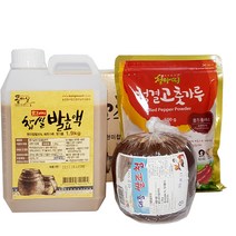 현미찹쌀고추장 만들기 세트(약4kg) 고추장밀키트 고추장담그기 재료, 3.9kg, 1set