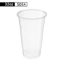 32온스 107파이 투명컵 50개 1L커피컵, 1개, 50개입