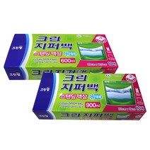 ZP_크린 스탠딩 액상 지퍼백-J/크린랲/크린랩/음식보관/다목적지퍼백/위생지퍼백/파우치/봉투/비닐, 600ml