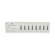코르그 미디 컨트롤러 1Key 나노콘스트 화이트, White, Slim-Line USB Controller