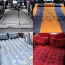 (골져스) 자동차 SUV RV전용 에어매트 스포티지 카니발 쏘렌토 모하비 니로 셀토스 코나 뒷좌석 트렁크 어린이침대 캠핑침대 악세사리 차량 인테리어 차박 용품, 3 G_배색 스웨이드, G_B타입 스웨이드그린