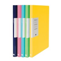 A4글로시페이퍼레버화일 HE527E [선택] 부동산 화일 문구 사이트 서류파일 용품 사무 문방구, 연두
