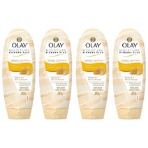 Olay Moisture Ribbons Plus 올레이 모이스처 리본즈 플러스 쉐어 마누카 허니 바디워시 532mL (4팩)