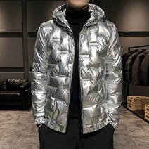 겨울 남자 오리털 후드 초경량패딩 QLZ16