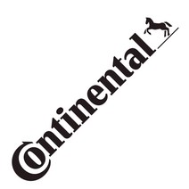 CONTINENTAL TIRE 콘티넨탈 타이어 데칼 튜닝 스티커, 1개, 레드(대)