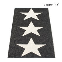 [pappelina] 파펠리나 Vigo one rug 비고 원 러그 70X150cm (블랙 바닐라)