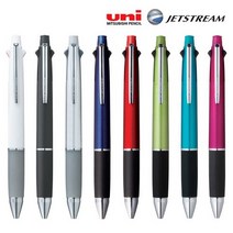 제트스트림 유성 볼펜 0.5 4&1 4색볼펜/MSXE5-1000-07, 그린, 1