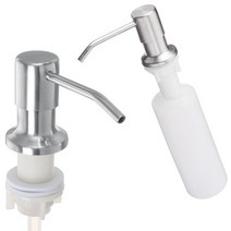 매립형 싱크대 주방세제 디스펜서 호스형 튜브형 주방세제 300ml