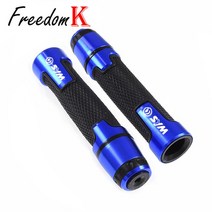 바이크캐리어 SYM 300 150 Joymax jet 14 오토바이 CNC 핸들 그립 바 끝, 02 blue