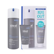 아이디얼포맨 프레시 올인원 젤 로션 150ml+50ml 기획