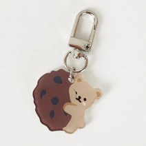 디아픽 12type 미니 아크릴 키링 차키 열쇠 가방 에어팟 버즈 장식 고리, 쿠키곰