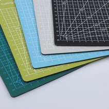 양면형 데스크 책상 고무 커팅판 재단판 A4