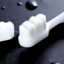 부드러운 칫솔 만모 잇몸 보호 케어 초 미세모칫솔, 화이트1개