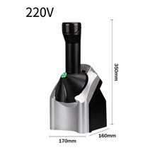 아이스메이커 제빙기tabell ice cream machine 디저트 아이스크림 메이커 냉동 과일 슬러시 기계 어린이 디저트 생산 메이커 홈 주방, 220v, 영국