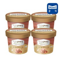 매일 상하목장 유기농 아이스크림 딸기(컵) 100ML 4개입 아이스크림