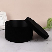 선물 파우치 1PC 라운드 벨벳 꽃 상자 선물 포장 중국어 발렌타인 데이 칠석 장식 웨딩 사탕 복주머니 외국인친구 사주단자 한지공예, 기타 (ae˚) frequ, 03 BK