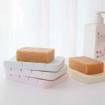 살림일기 1+1 규조토 비누받침대, 규조토 비누받침대 - 핑크 + 핑크