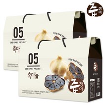 즙쟁이 흑마늘즙 2박스 60포 흑마늘진액, 2개